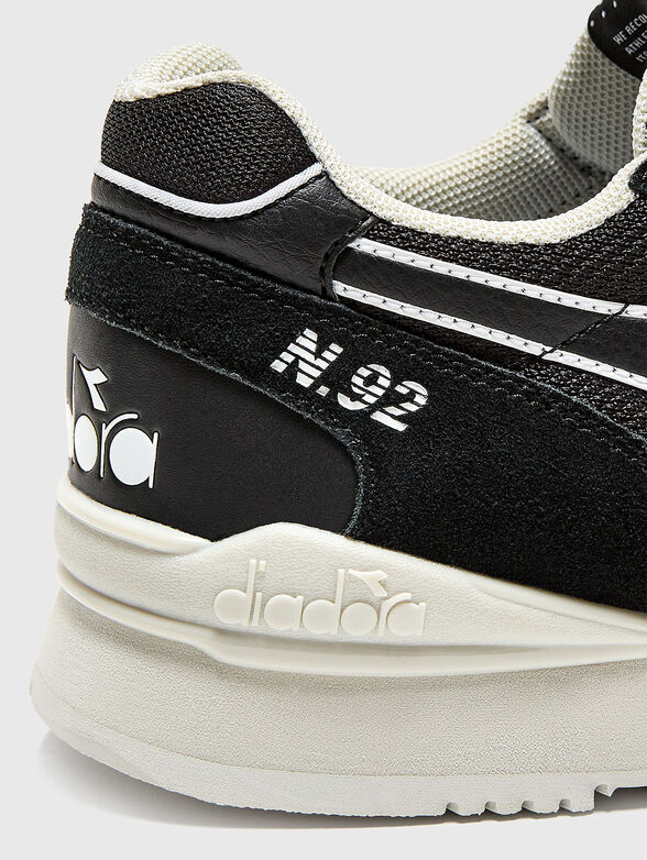 N.92 ADVANCE sports shoes in black color - 4