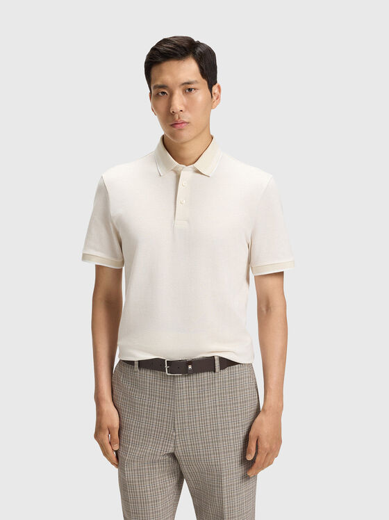 Polo shirt with accent trims - 1