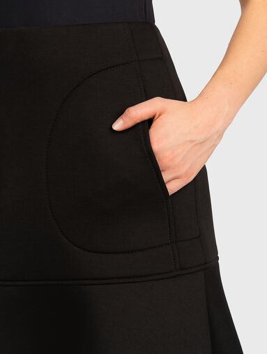 High-waisted mini skirt - 3