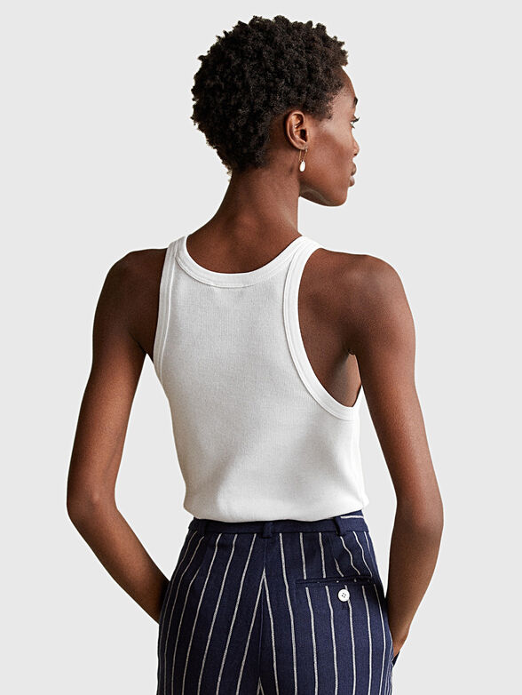 White cotton top - 3