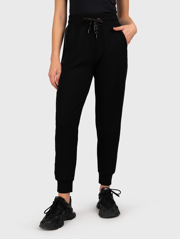 Black sports trousers  - 1
