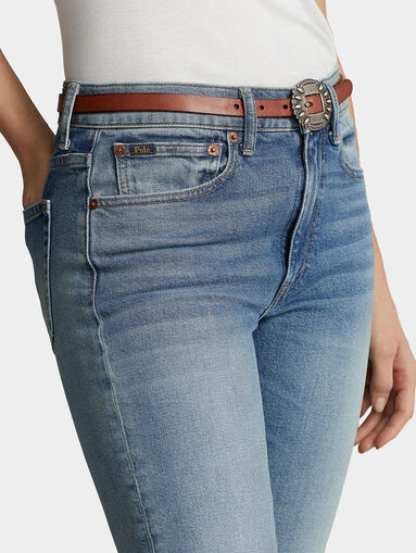 Skinny jeans with washed effect - 4