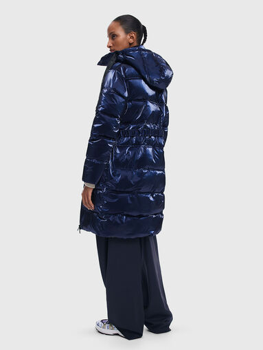 Long jacket with waist belt - 3