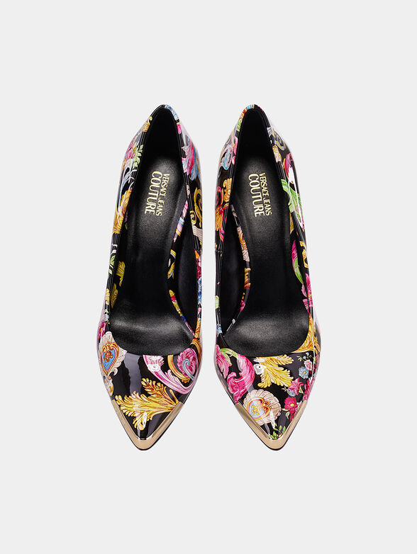 CHLOE High heels with colorful print - 6