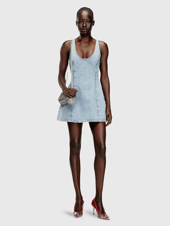 DE-SWEENEY-S1 denim dress  - 2