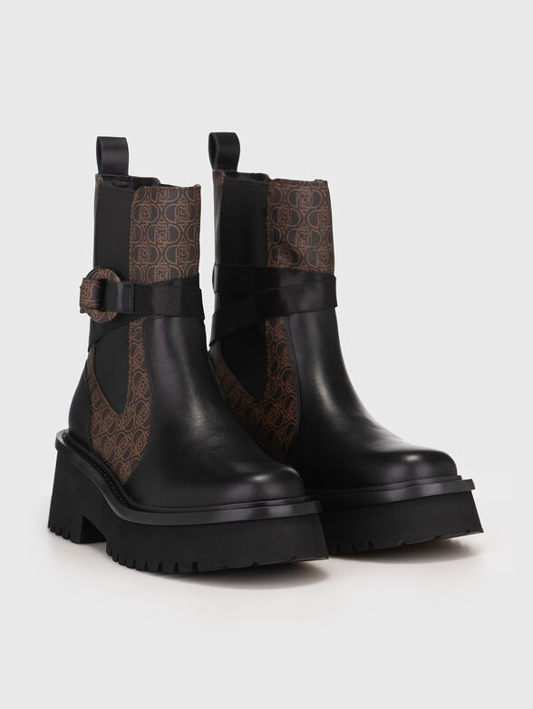 FLAIR 16 boots with logo print - 2