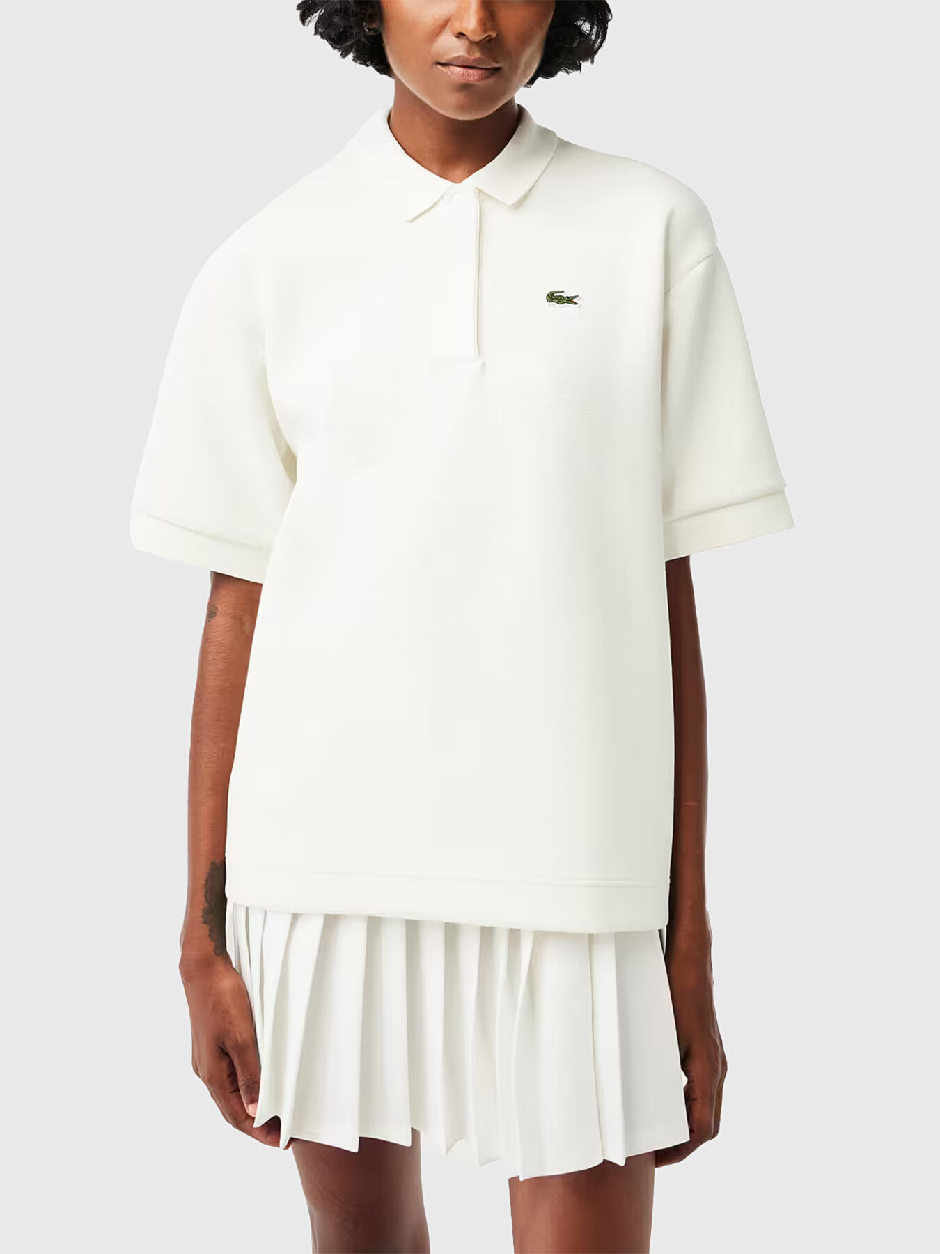 Lacoste oversized polo outlet