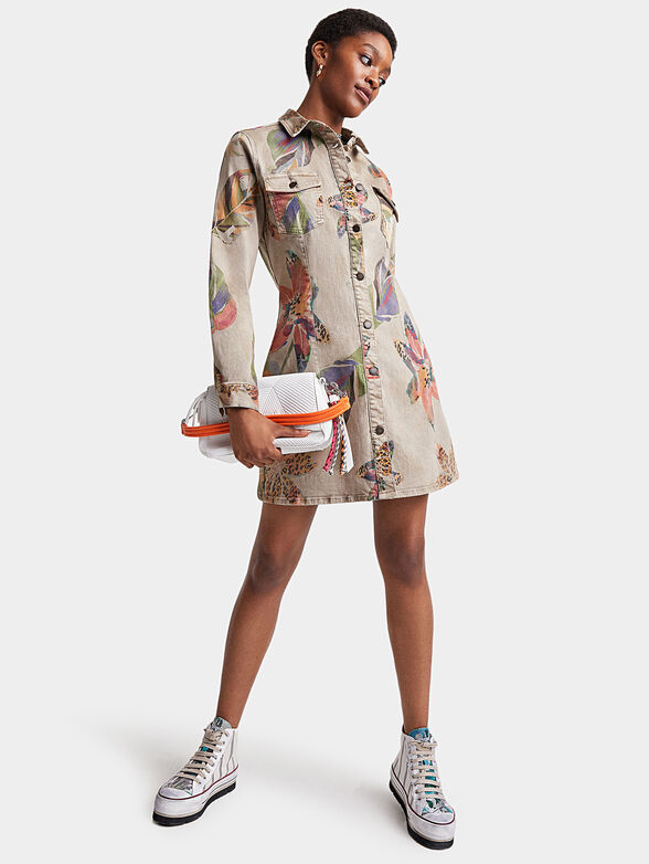 BUDAPEST dress with floral print - 2