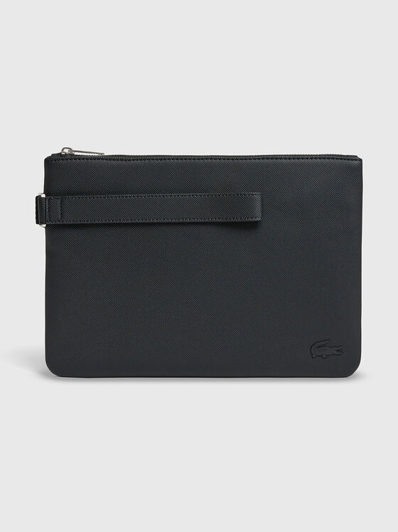 Черна чанта със сафиано ефект - 1