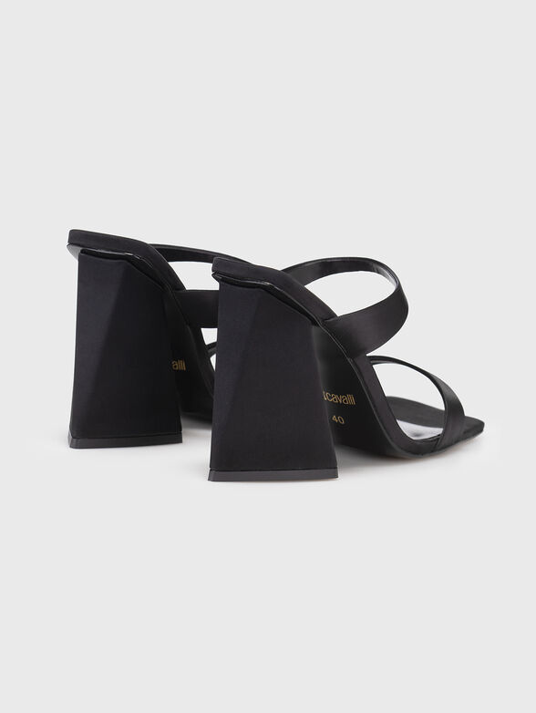 Black heeled sandals - 2