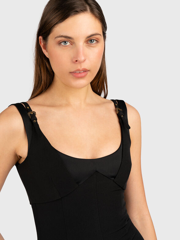 Dress with accent straps  - 4