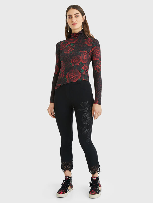 LOLA Pants with lace - 2