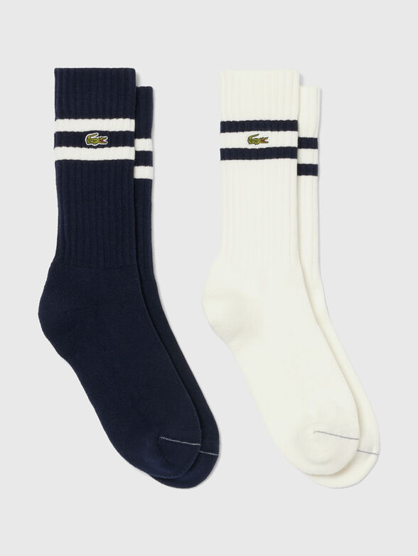 Set of two pairs of cotton socks - 1