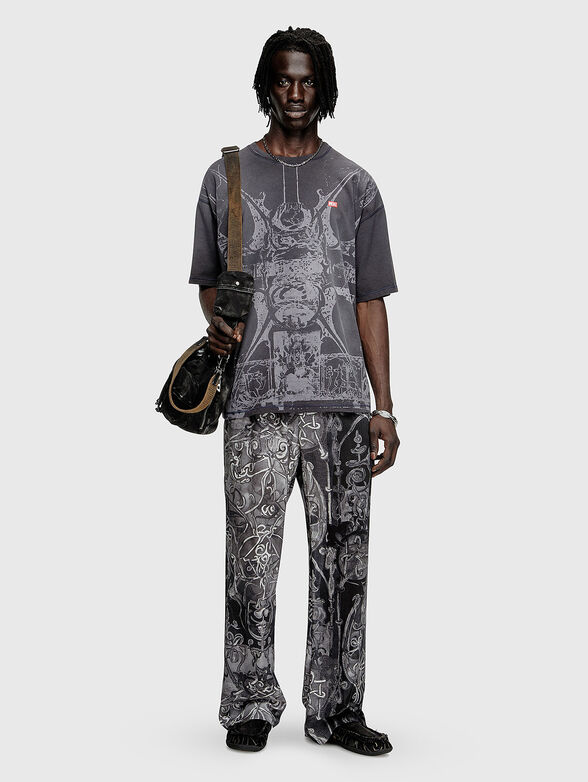 T-BOXT-T13 cotton oversized T-shirt  - 2