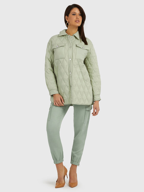 GIORGIA black jacket with logo accent on the back - 2