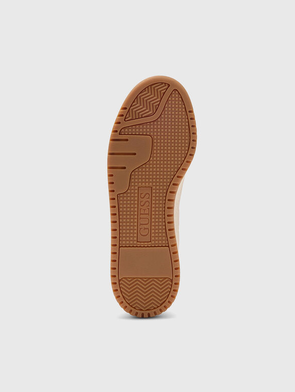 Mesh and textile sneakers - 5