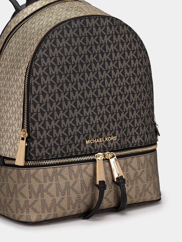 RHEA backpack with monogram logo print - 6