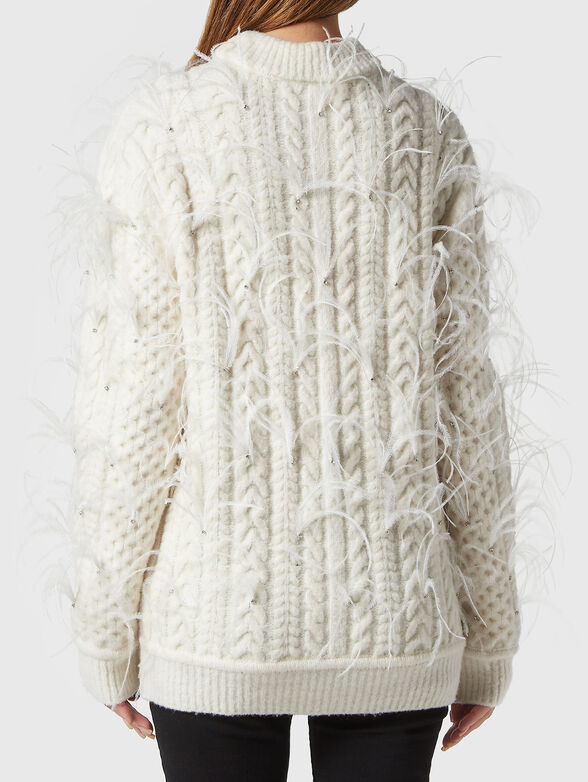 Wool blend sweater - 3