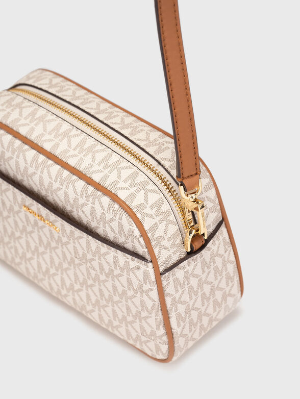 Crossbody bag with monogram logo - 5