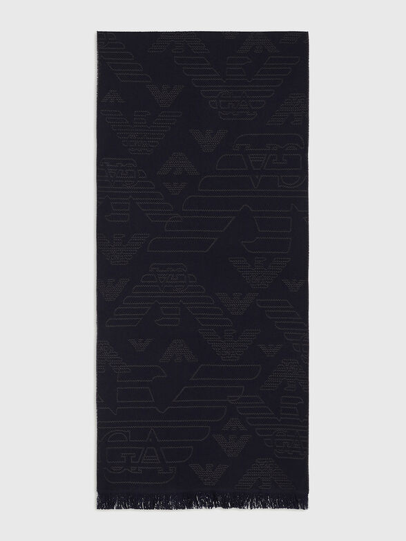 Scarf with monogram print - 3