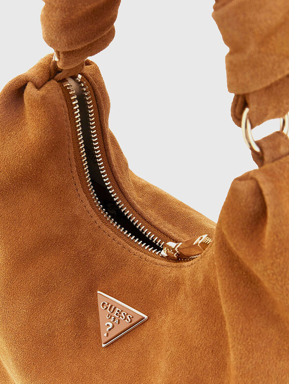 ISOTTA hobo bag with triangular logo - 4
