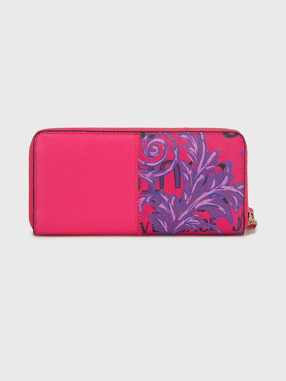 Black purse with contrasting accents and logo - 2