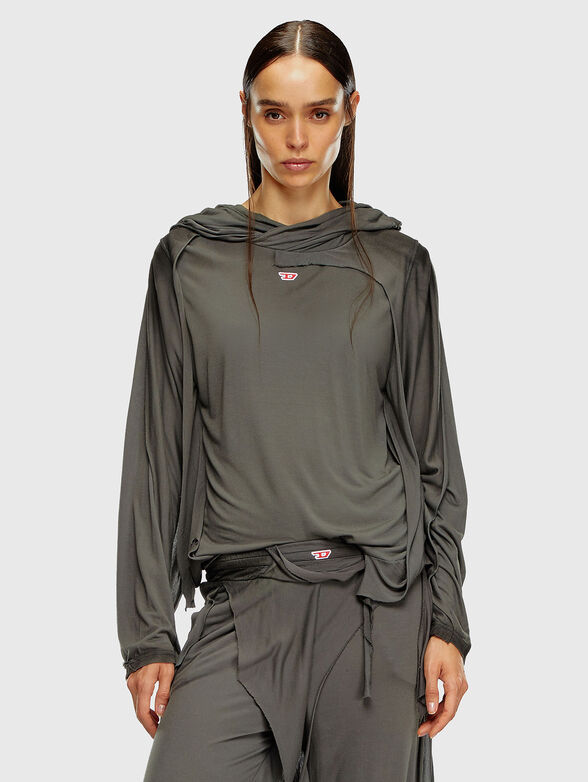 T-AGO sweatshirt with washed effect - 4