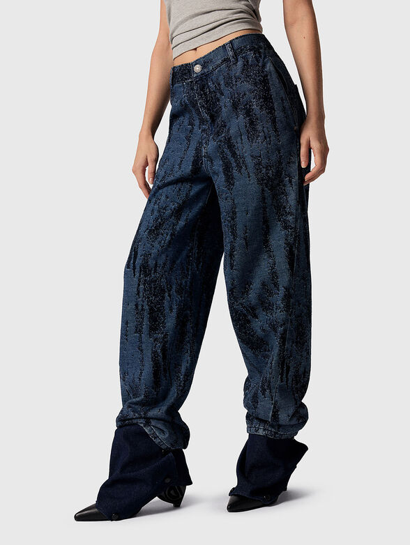 Jacquard gradient denim - 1