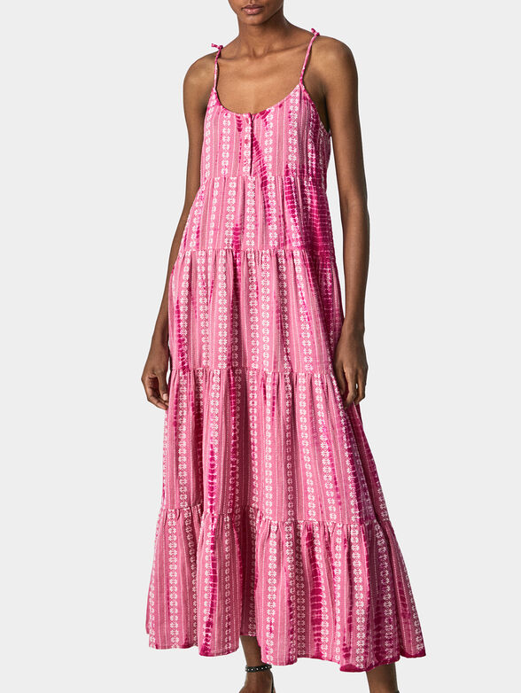 PEARL maxi dress with tie-dye effect - 3