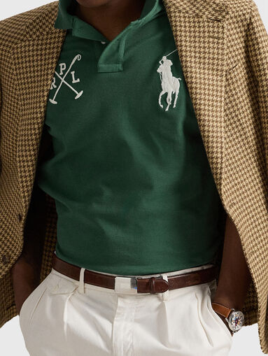 Polo shirt with logo embroidery - 4