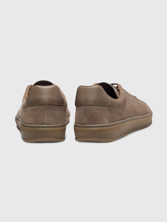 BECKHAM x BOSS suede trainers - 4
