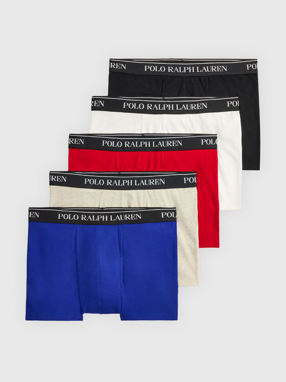 Set of five pairs of logo boxers - 1