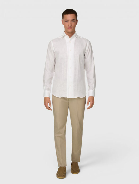White linen shirt - 2