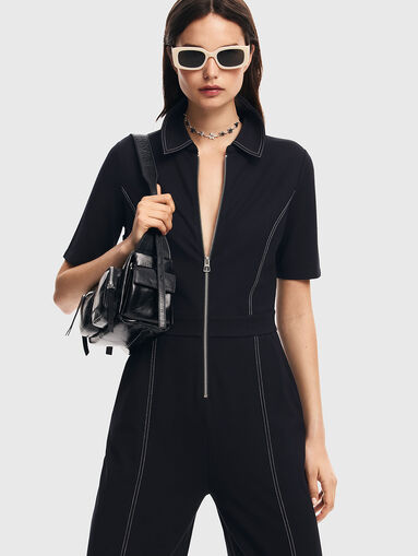 NEWCASTLE jumpsuit with contrast stitching - 3