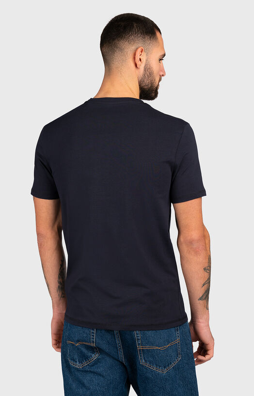 Guess Slim Logo Print T-Shirt (W4YI01J1314) black/white