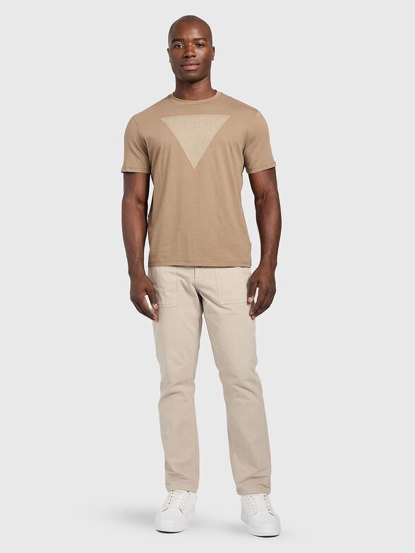 T-shirt with triangular logo - 2