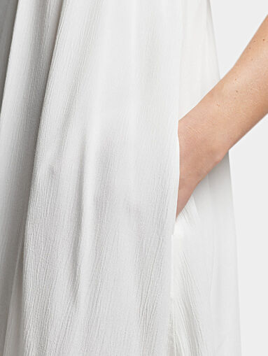 Short black dress with colorful motifs - 5