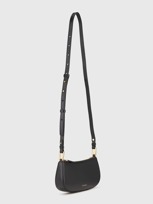 Leather mini bag with logo - 2