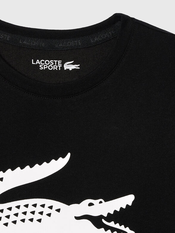 White t-shirt with contrast print - 3