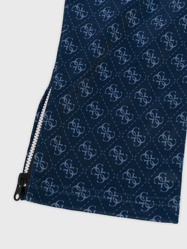 Logo effect sport pants - 5