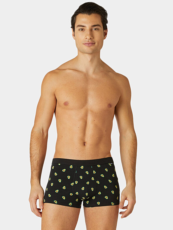HAPPY HOUR trunks with print - 3