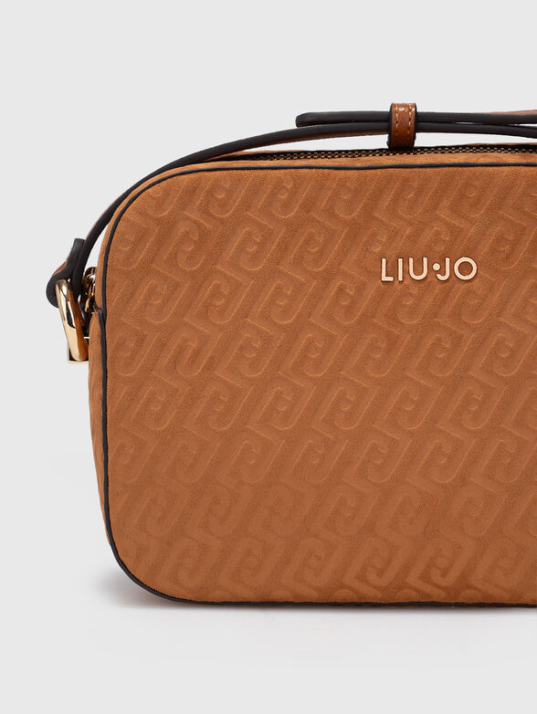 Crossbody bag with monogram logo - 5