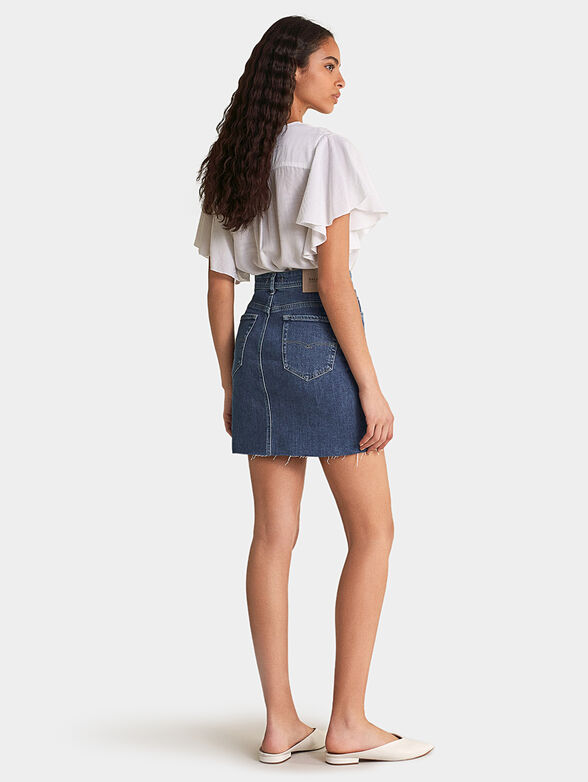 Mini jeans skirt - 2