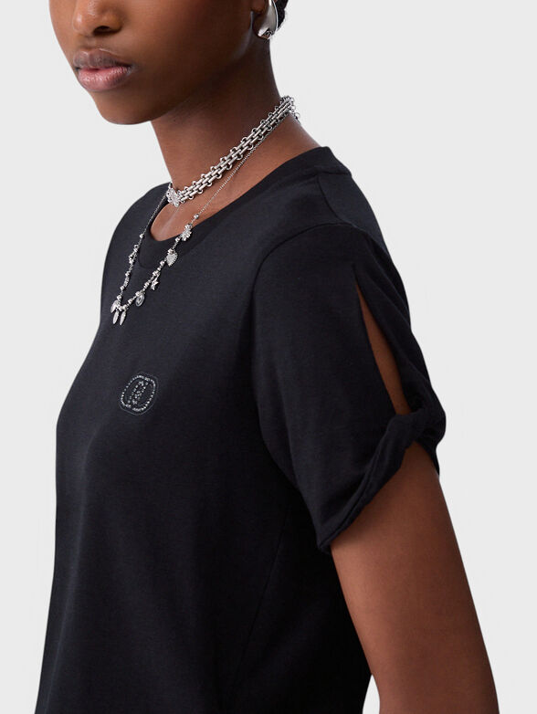 Logo black t-shirt - 4