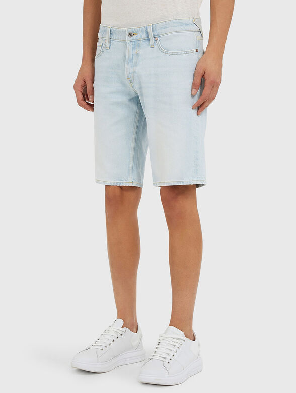 SONNY denim shorts with logo element - 1
