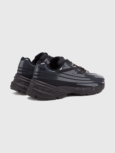 D-AIRSPEED black sneakers with metallic effect - 3