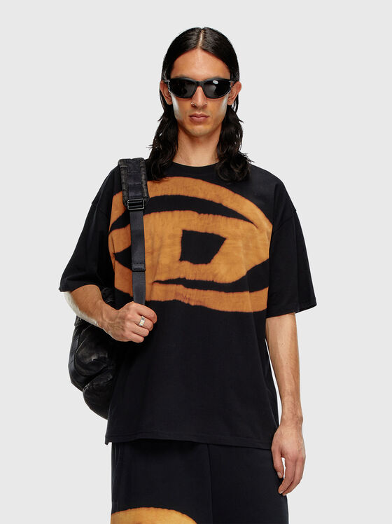 T-BOXT-BLEACH printed cotton T-shirt - 1