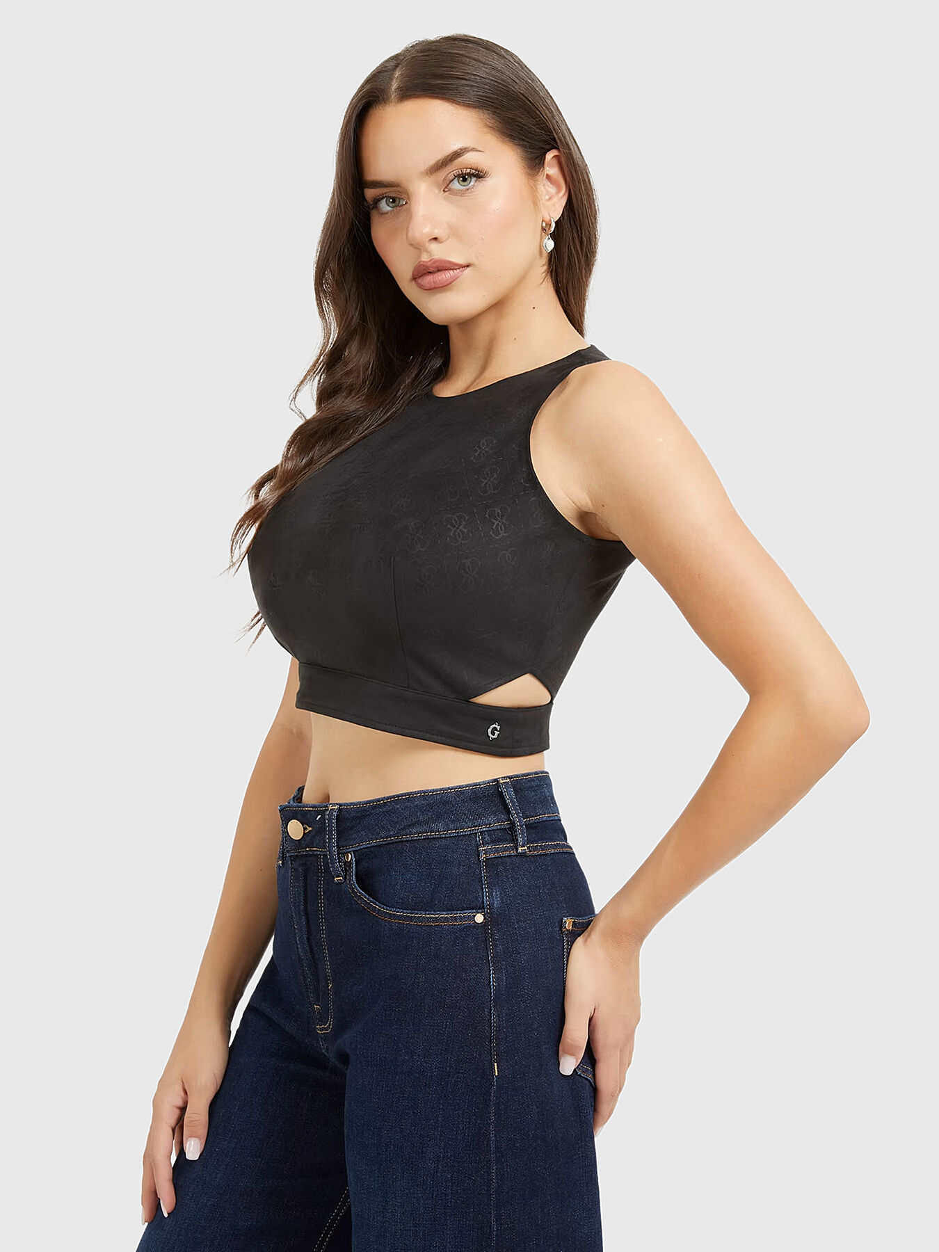 Guess naomi online denim skirt