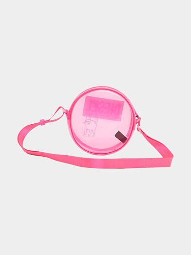 A small round pink bag - 4