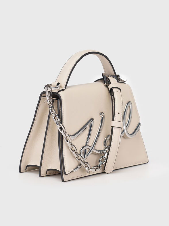 K/SIGNATURE 2.0 crossbody bag in leather  - 4